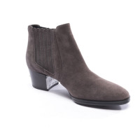 Tod's Stiefeletten aus Leder in Grau