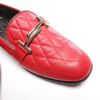 Tod's Décolleté/Spuntate in Pelle in Rosso