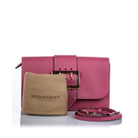 Burberry Shoulder bag Leather in Pink