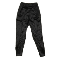 Balmain X H&M Trousers Silk in Black