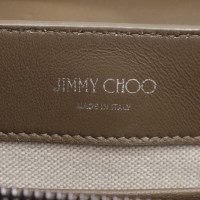 Jimmy Choo Handtasche aus Leder in Oliv