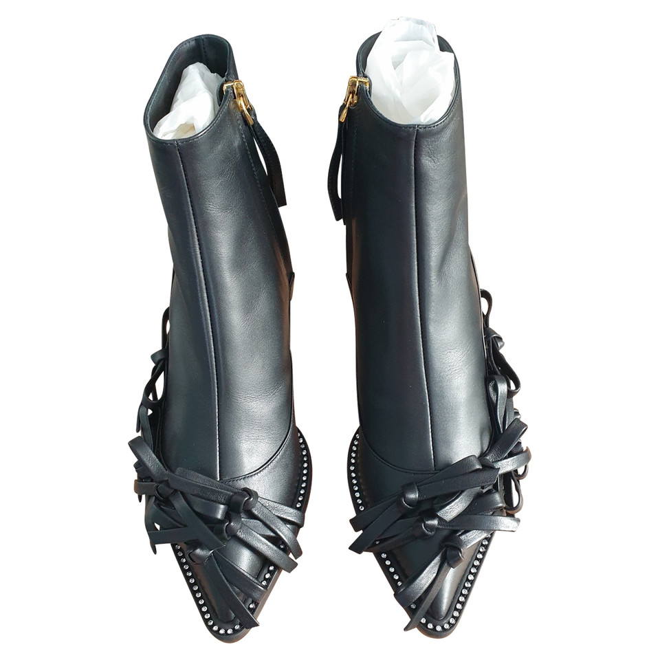 N°21 Ankle boots Leather in Black