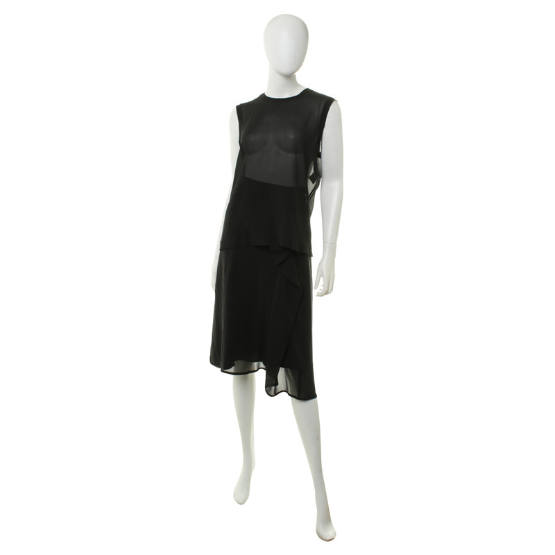 Jil Sander Two-piece silk dress