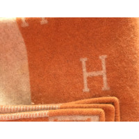 Hermès Accessoire aus Wolle in Orange