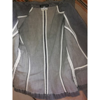 Versace Veste/Manteau en Coton en Gris