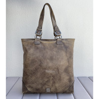 Costume National Tote bag Leather in Grey