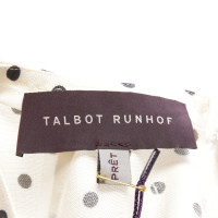 Talbot Runhof Kleid in Creme