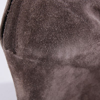 Officine Creative Stiefeletten aus Leder in Grau