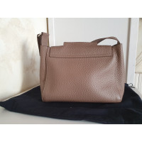 Orciani Shoulder bag Leather in Taupe