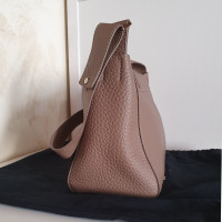 Orciani Shoulder bag Leather in Taupe