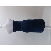 Lanvin Kleid aus Baumwolle in Blau