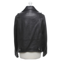 Acne Leather jacket in black