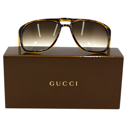Gucci Sonnenbrille in Braun
