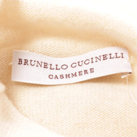 Brunello Cucinelli Top en Cachemire en Beige