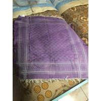 Gucci Schal/Tuch aus Baumwolle in Violett