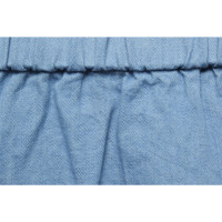 Tibi Oberteil aus Baumwolle in Blau