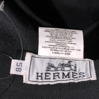 Hermès Hut/Mütze aus Wolle in Grau