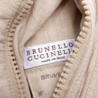 Brunello Cucinelli Veste/Manteau en Crème