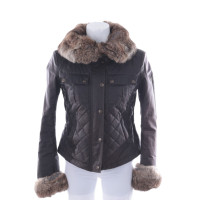 Belstaff Jacke/Mantel aus Baumwolle in Grau