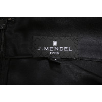 J. Mendel Paire de Pantalon en Soie en Noir