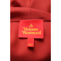 Vivienne Westwood Vestito in Lana in Rosso