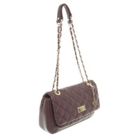 Dkny "Gansevoort Quilted Nappa Shoulder Bag Beet Red"