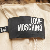 Love Moschino Jacket/Coat in Beige