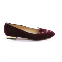 Charlotte Olympia Pumps/Peeptoes in Rot