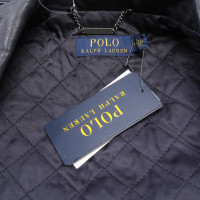 Polo Ralph Lauren Giacca/Cappotto in Pelle in Blu