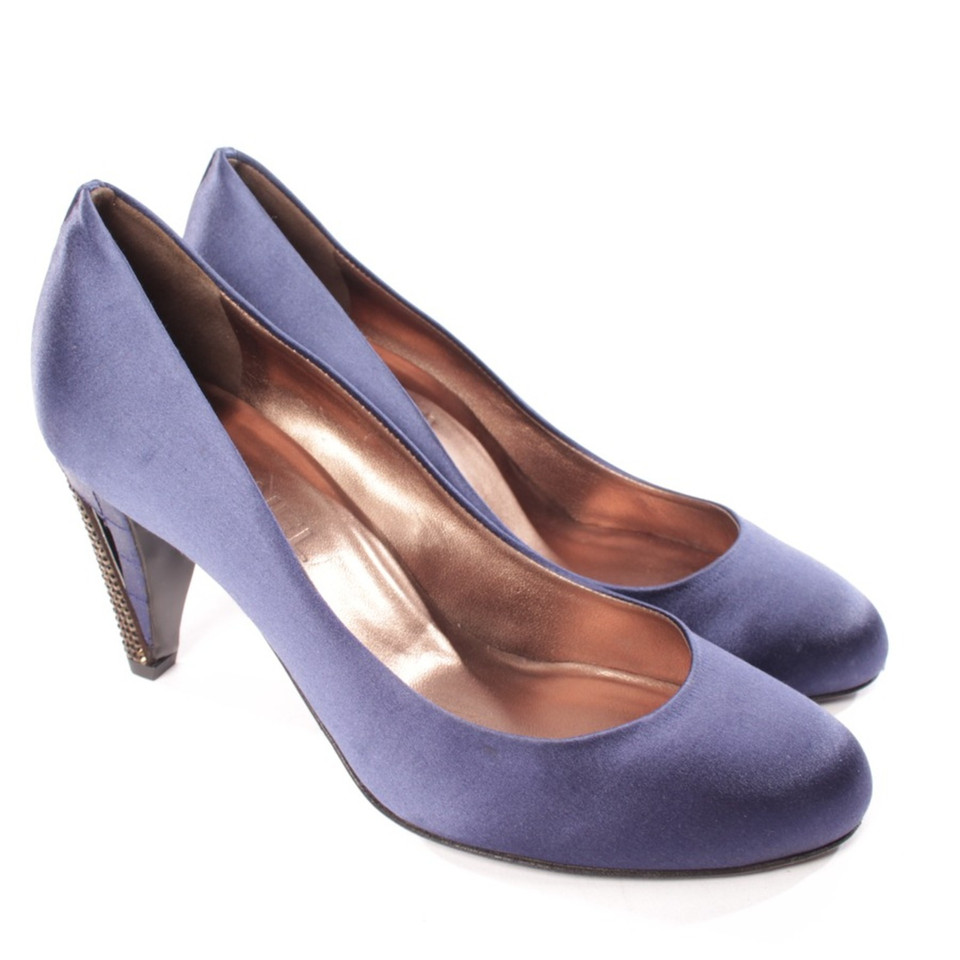 Chanel Pumps/Peeptoes in Blau