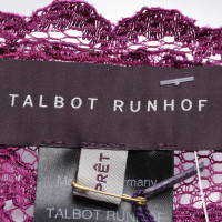 Talbot Runhof Jacke/Mantel in Violett