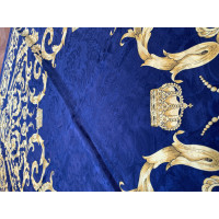 Gianni Versace Sjaal Zijde in Blauw