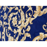 Gianni Versace Echarpe/Foulard en Soie en Bleu