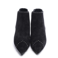 Saint Laurent Stiefeletten aus Leder in Schwarz