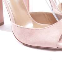 Aquazzura Sandalen aus Leder in Rosa / Pink