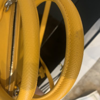 Balenciaga Ville Top Handle Leather in Yellow