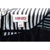 Kenzo Kleid aus Seide in Schwarz