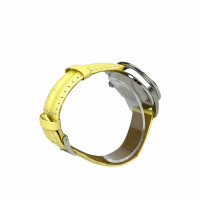 Omega Armbanduhr aus Stahl in Gelb