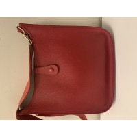 Hermès Evelyne GM 33 aus Leder in Rot