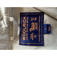 Woolrich Jacke/Mantel aus Baumwolle in Khaki