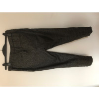 Brunello Cucinelli Hose aus Wolle in Schwarz