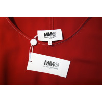 Mm6 Maison Margiela Robe en Rouge