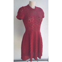 Philipp Plein Kleid aus Baumwolle in Rot