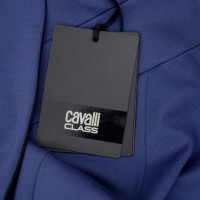 Roberto Cavalli Vestito in Lana in Blu