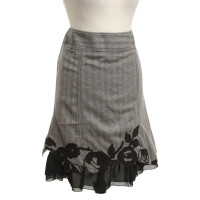 Karen Millen skirt in grey / black