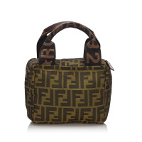 Fendi Handbag Canvas in Brown