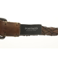 Post & Co Belt Leather in Brown