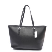 Michael Kors Shopper aus Leder in Schwarz