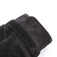 Hermès Stiefeletten aus Leder in Schwarz