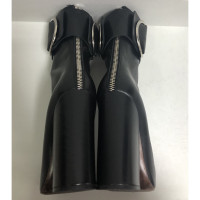 Victoria Beckham Stiefeletten aus Leder in Schwarz